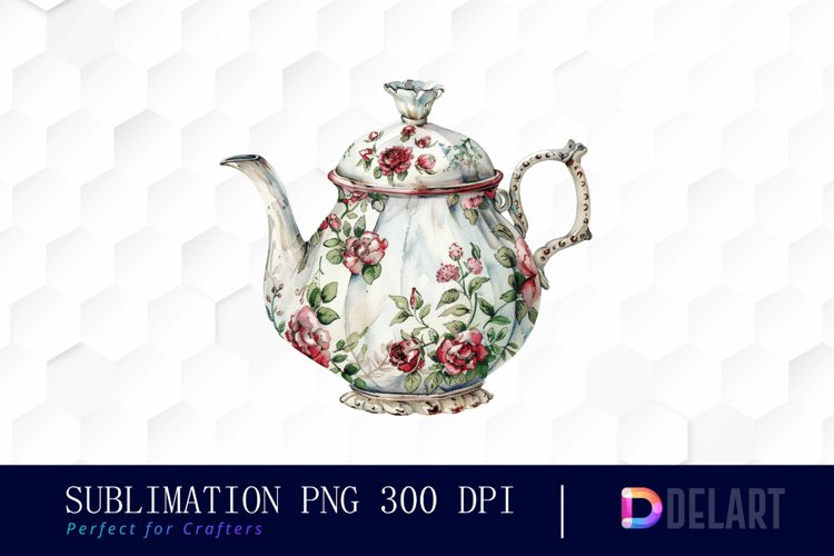 Teapot Clipart Image 13