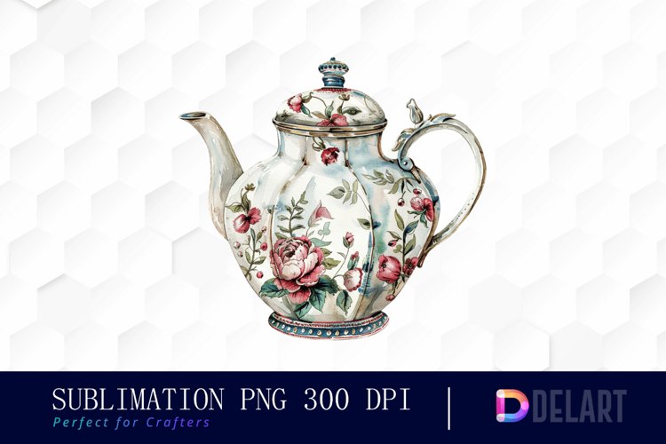 Teapot Clipart Image 17