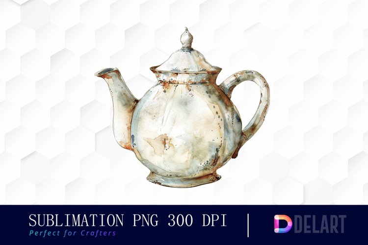 Teapot Clipart Image 22