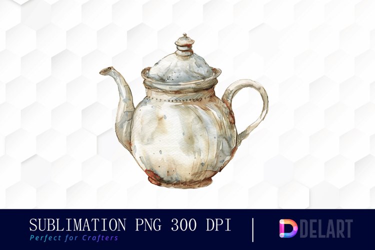 Teapot Clipart Image 2