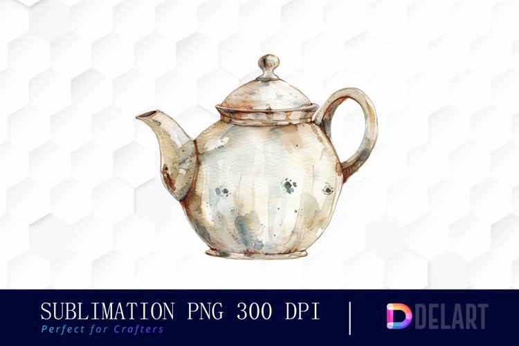Teapot Clipart Image 19