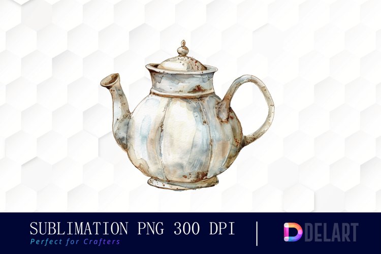 Teapot Clipart Image 11