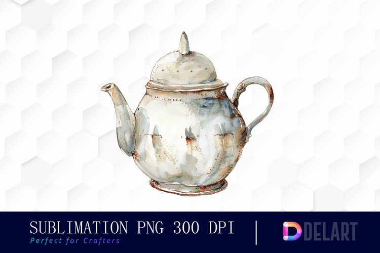 Teapot Clipart Image 22
