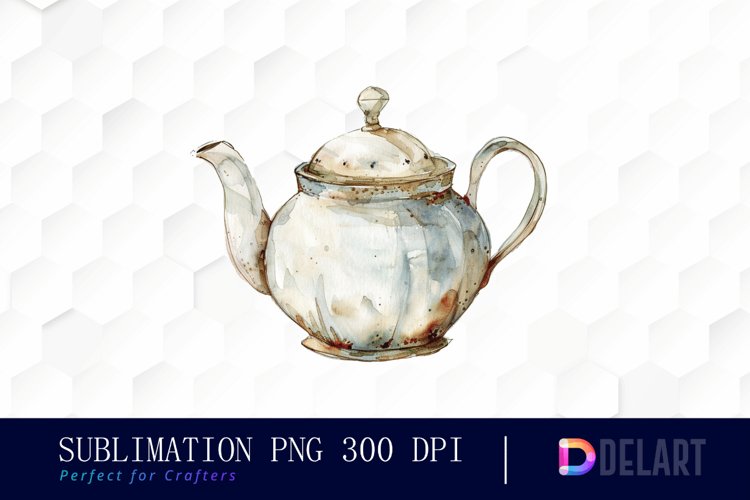 Teapot Clipart Image 8