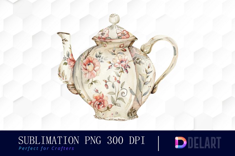 Teapot Clipart Image 18