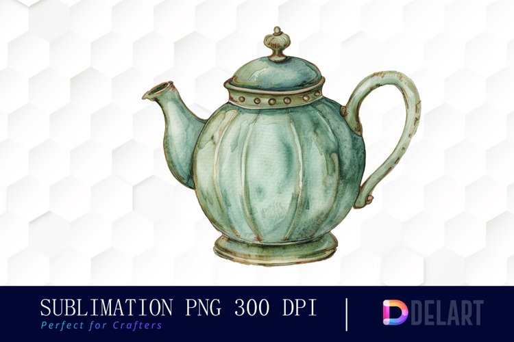 Teapot Clipart Image 20