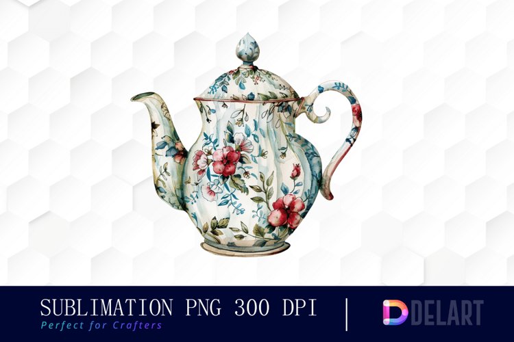 Teapot Clipart Image 14