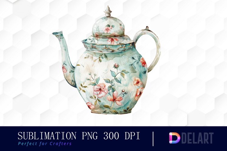 Teapot Clipart Image 22