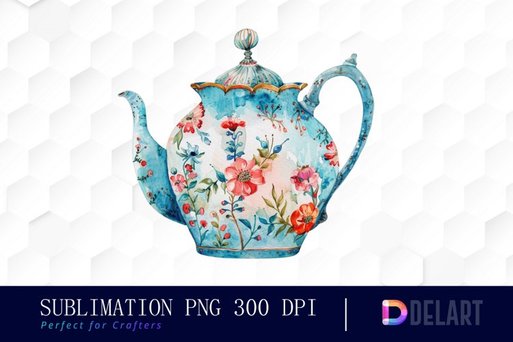 Teapot Clipart Image 13