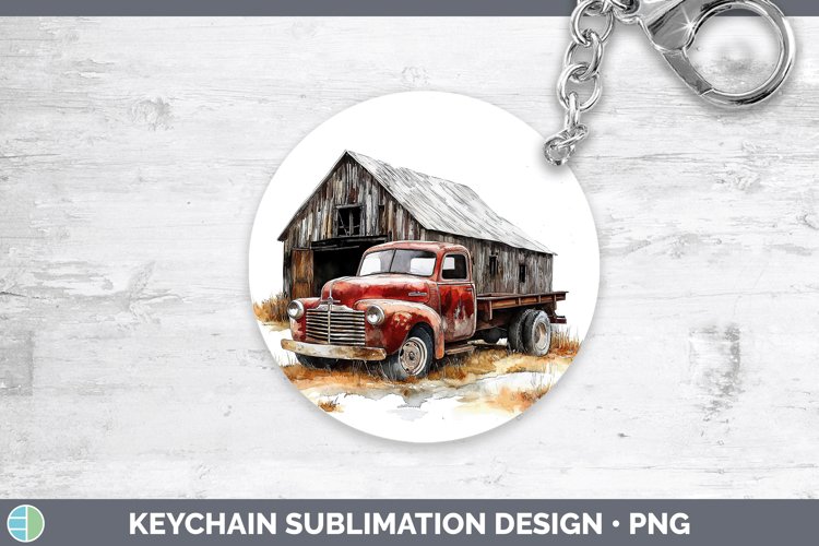 Vintage Truck Clipart Image 7