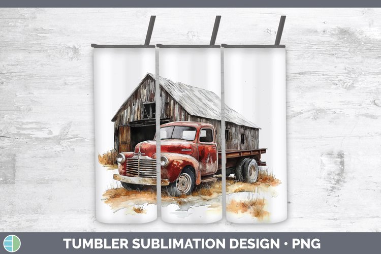 Vintage Truck Clipart Image 21