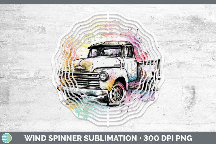 Vintage Truck Clipart Image 13