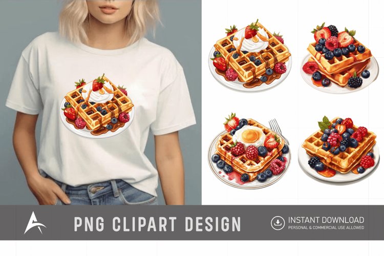 Waffle Png Image 6