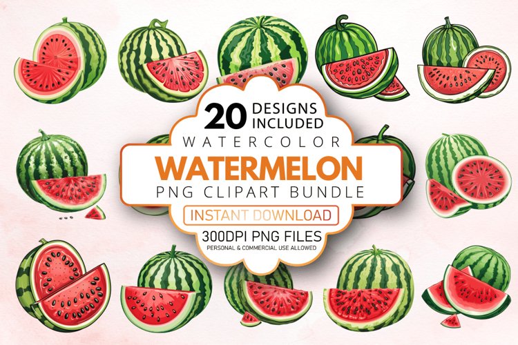 Watermelon Illustration Image 7