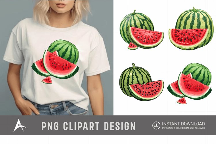 Watermelon Illustration Image 6