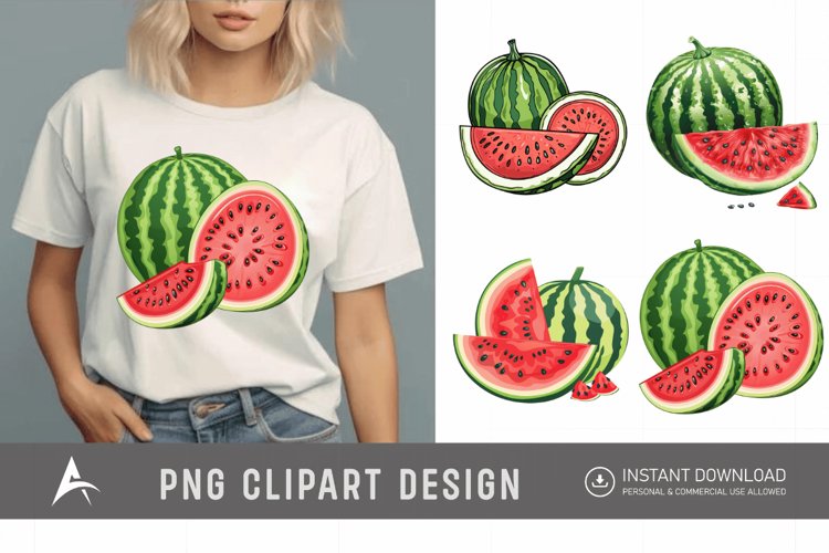 Watermelon Illustration Image 3