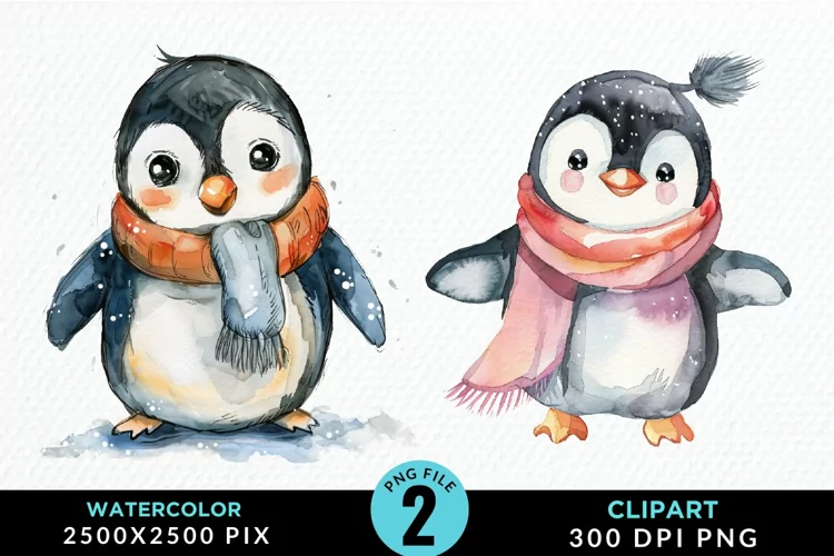 Watercolor Whimsical Vintage Animals Clipart