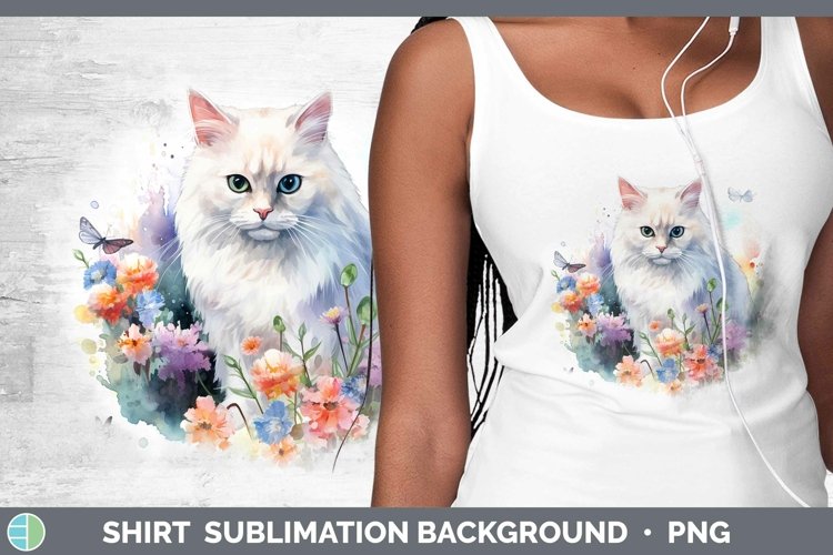 Cat Watercolor Image 19