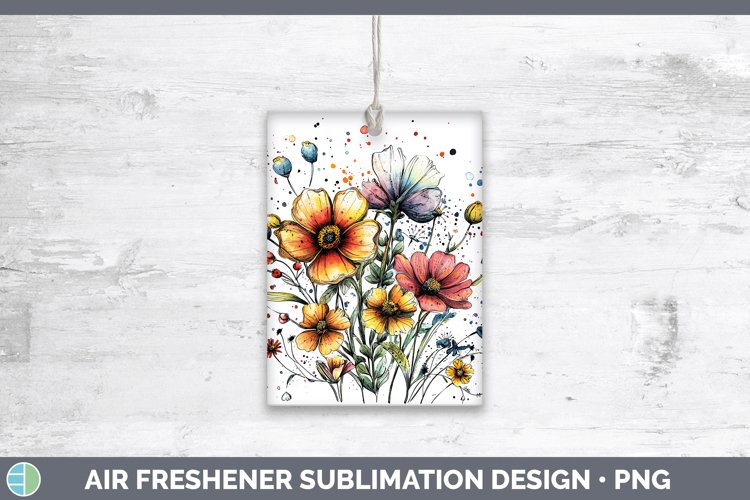 GorgeousWatercolor Air Freshener design.