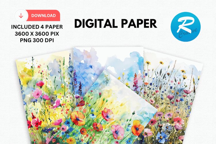 Wildflower Clipart Image 23