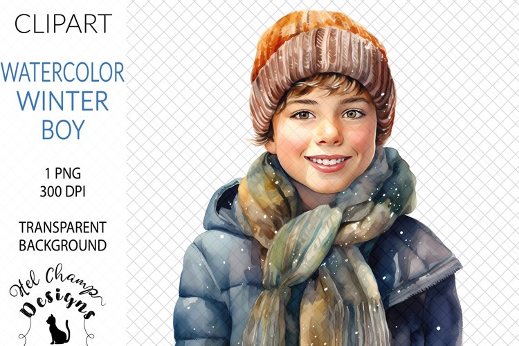 Winter Watercolor Clipart Image 23