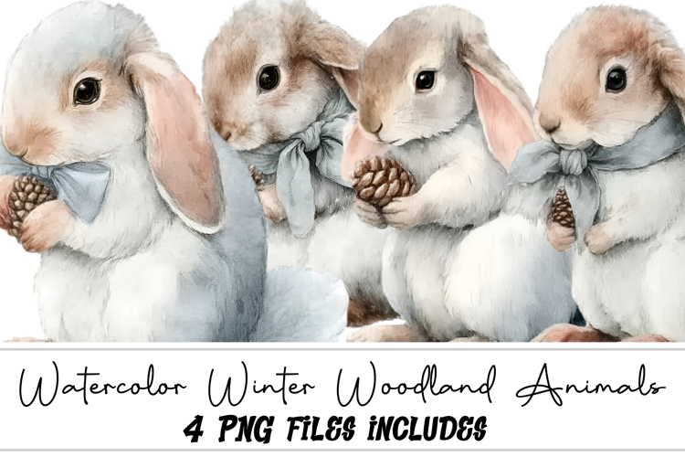 Winter Watercolor Clipart Image 16