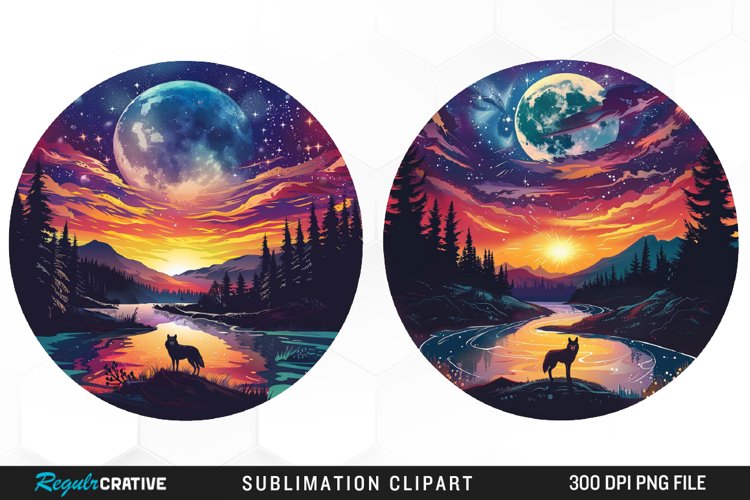 Wolf Graphic Image 9