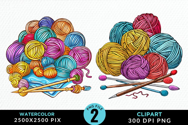Yarn Clipart Image 3