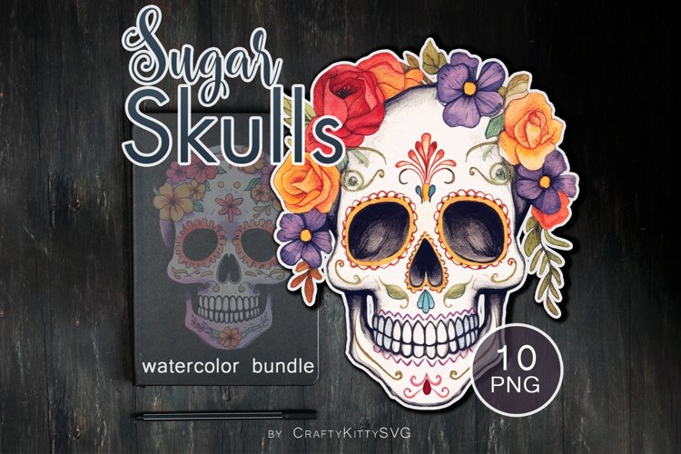 Sugar Skull Png Image 5