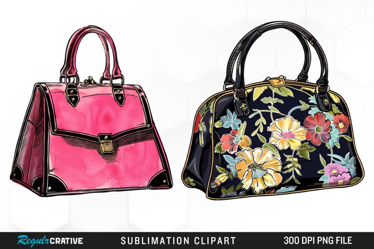 Handbag Clipart Image 24