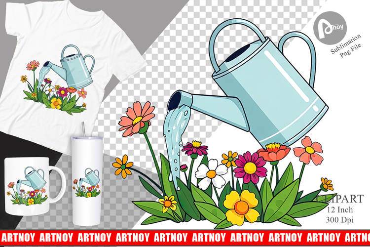 Watering Can Clipart Image 10