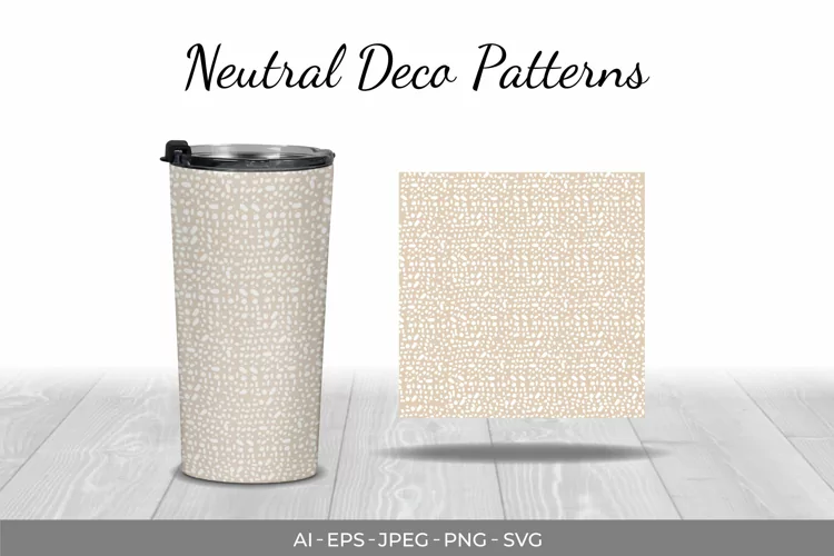 Neutral Deco Digital Paper