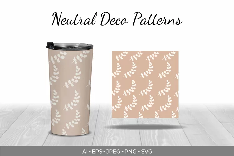 Neutral Deco Digital Paper
