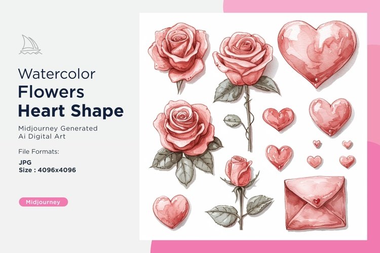 Heart Shape Clipart Image 2