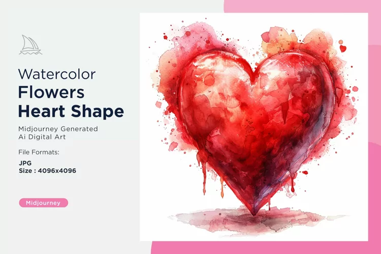 Flowers Heart Shape Whispers of Romance Valentine's Secrets