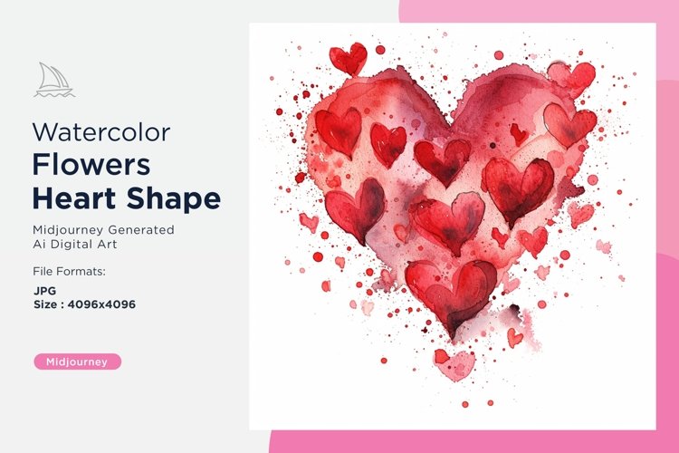 Heart Shape Clipart Image 13