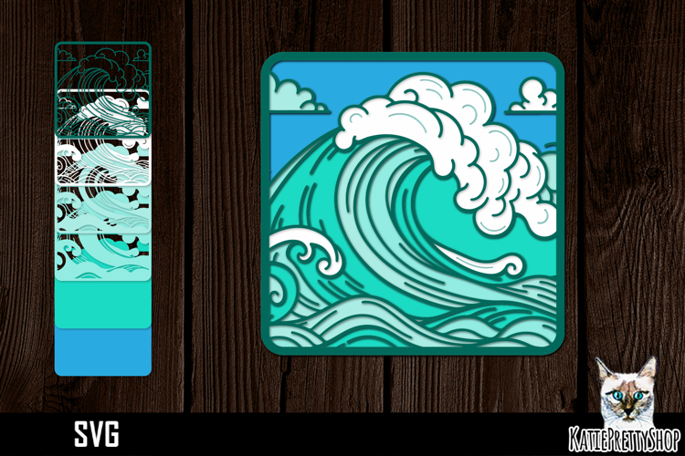 Ocean Wave Svg Image 24