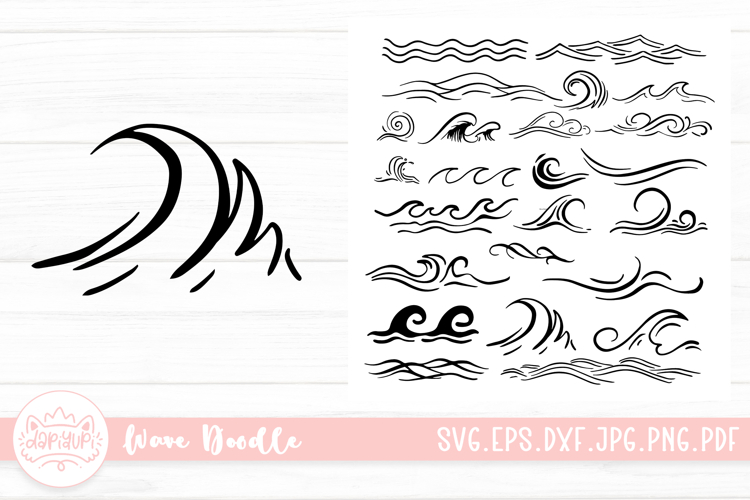 Ocean Waves Clipart Image 14