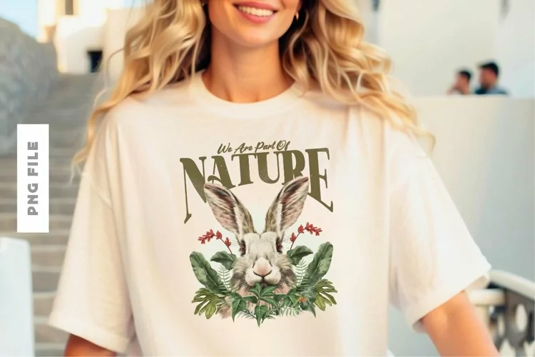 We Are Part Of Nature T shirt Design