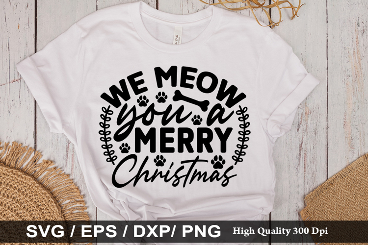 Christmas Cat Clipart Image 17
