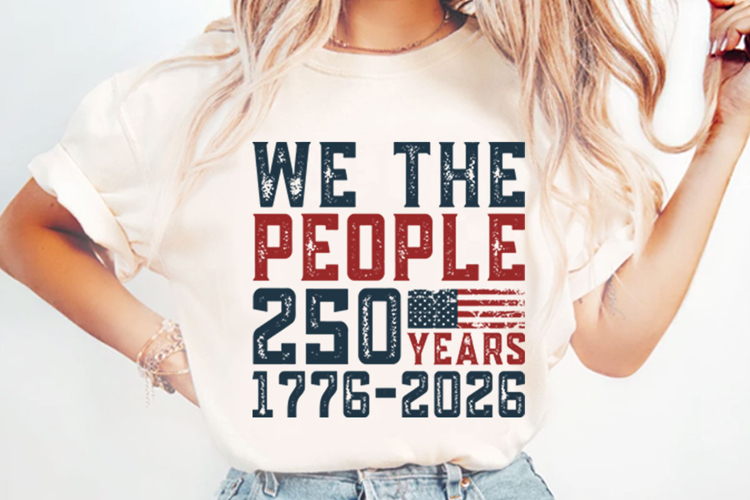 We The People 250th Anniversary Svg Designs example image 1