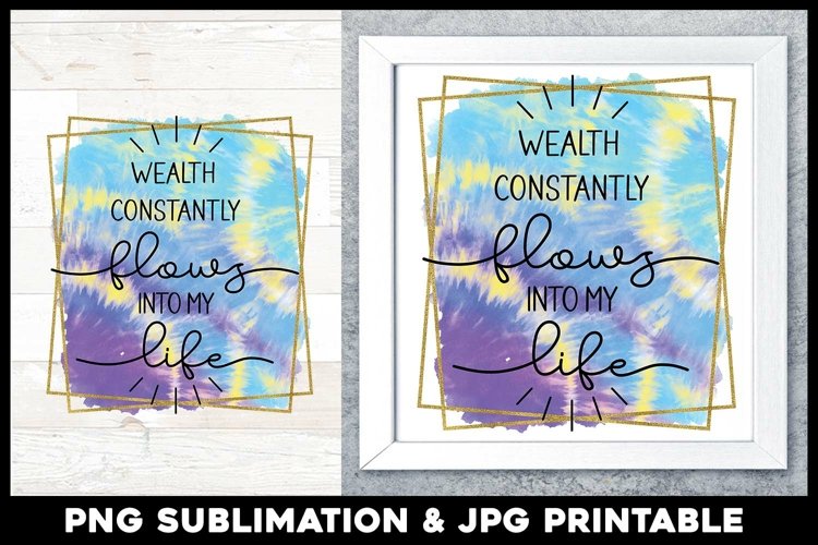 Wealth Constantly Flows into my Life example image 1