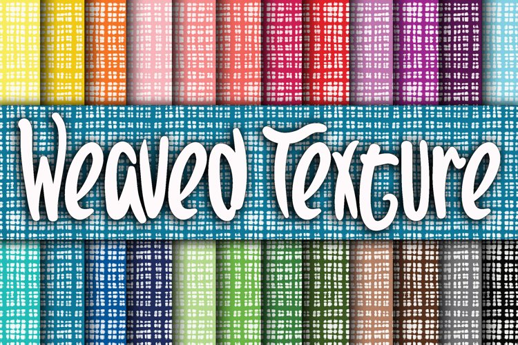 Weaved Texture Digital Paper example image 1