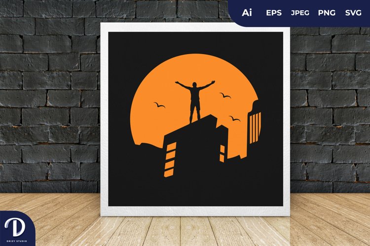 Sunset Illustration Image 16
