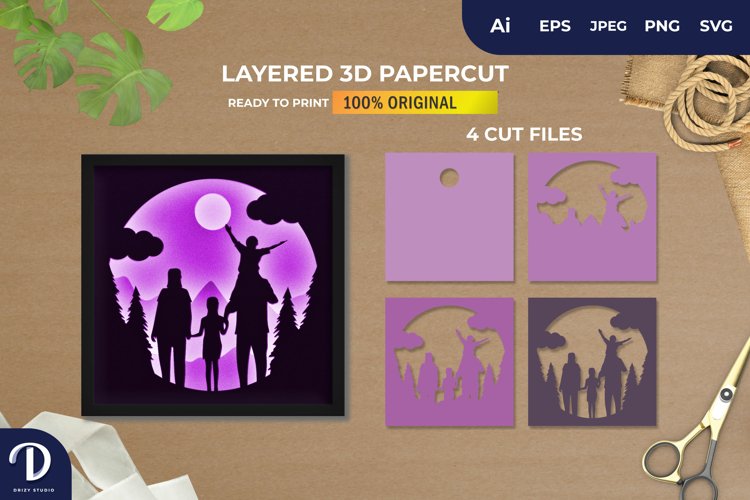 Happy Family Clipart Image 8