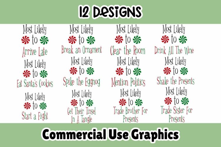 Christmas Ornament Sublimation Designs Image 19