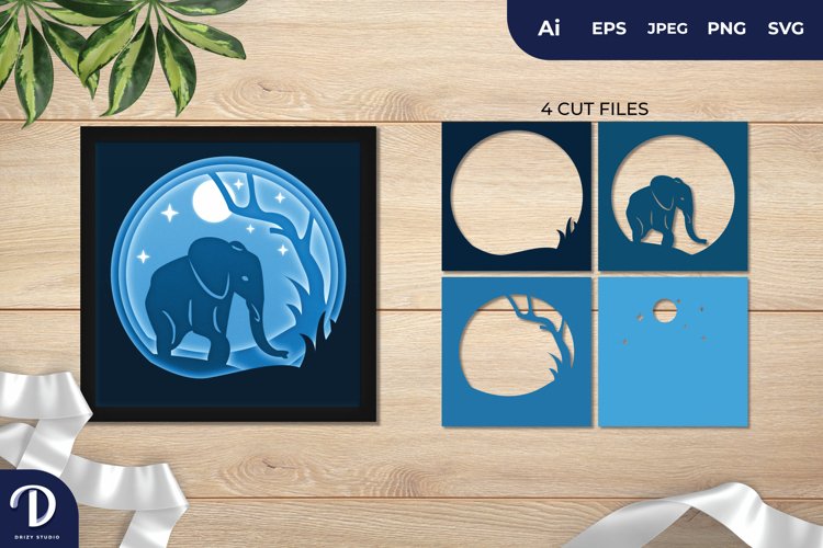 Cricut Elephant Svg Image 10