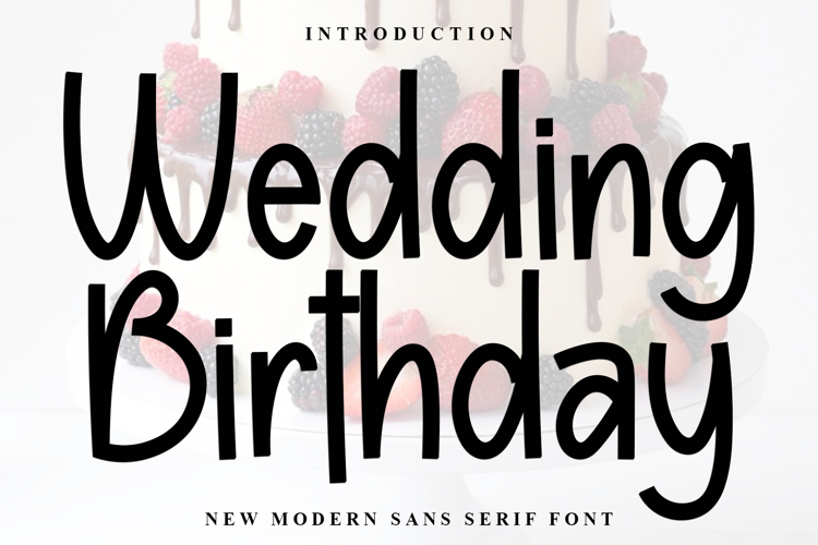 Wedding Birthday