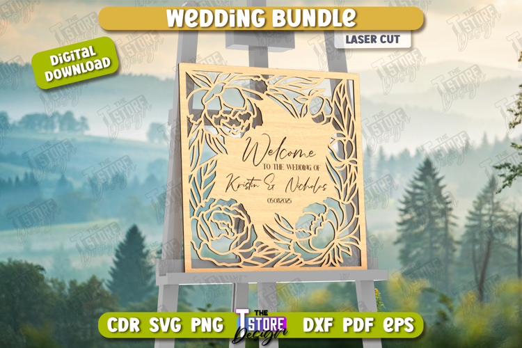 Wedding Welcome Sign Image 7