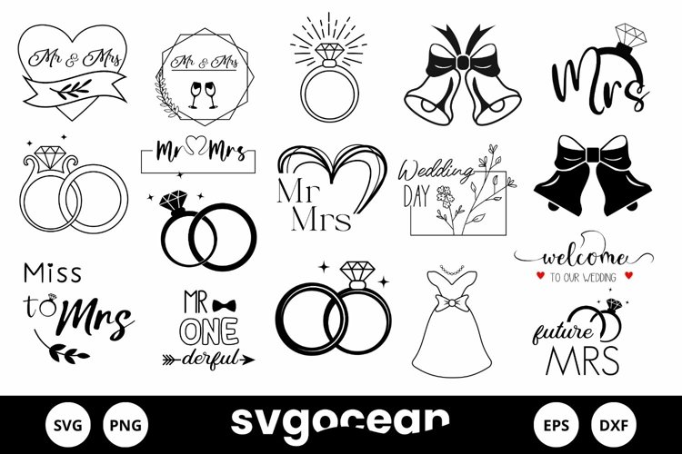 Wedding Svg Cut Files Honestweddingadvice